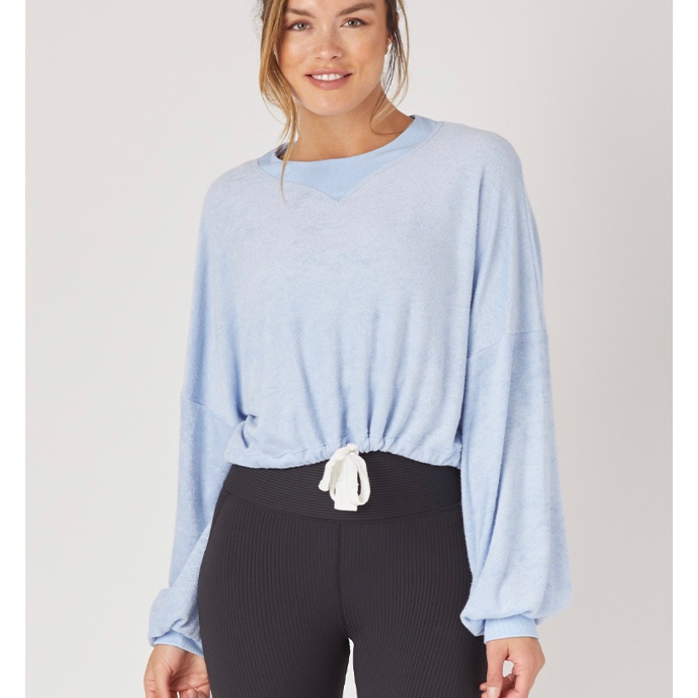 ❌SOLD❌ GLYDER POWDER PULLOVER: ICE BLUE